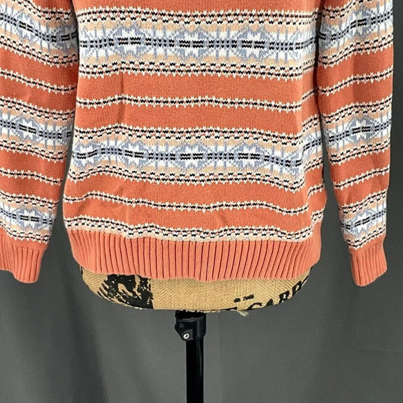 Northern Reflections Sweater Women Medium High Neck North Isles Cotton‎ Pullover - Picture 7 of 10